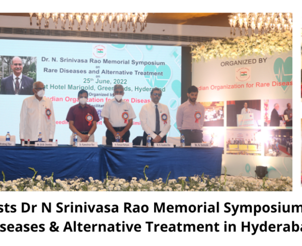 Dr N Srinivasa Rao Memorial Symposium - Rare Diseases & Alternative Treatment'