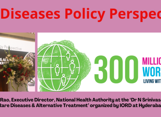 Rare Diseases Policy Perspectives in India