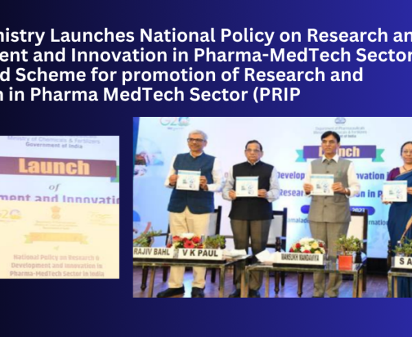 India Launches Pharma-MedTech & PRIP Schemes to Boost R&D in Rare Disease Sector