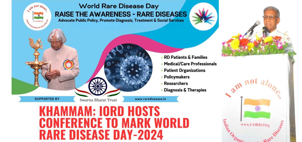 IORD hosts conference to mark world rare disease day-2024 at Khammam