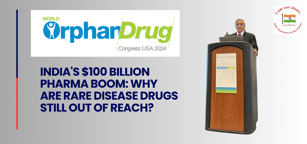 While India’s pharmaceutical industry is predicted to reach $100 billion by 2025, access to rare disease drugs is still a major problem in India, where local and imported orphan medicine prices fluctuate significantly with huge cost differences.