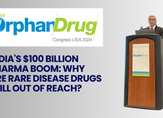 While India’s pharmaceutical industry is predicted to reach $100 billion by 2025, access to rare disease drugs is still a major problem in India, where local and imported orphan medicine prices fluctuate significantly with huge cost differences.