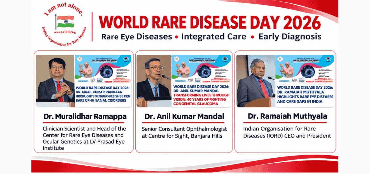 World Rare Disease Day 2026 Hyderabad - Rare Eye Diseases